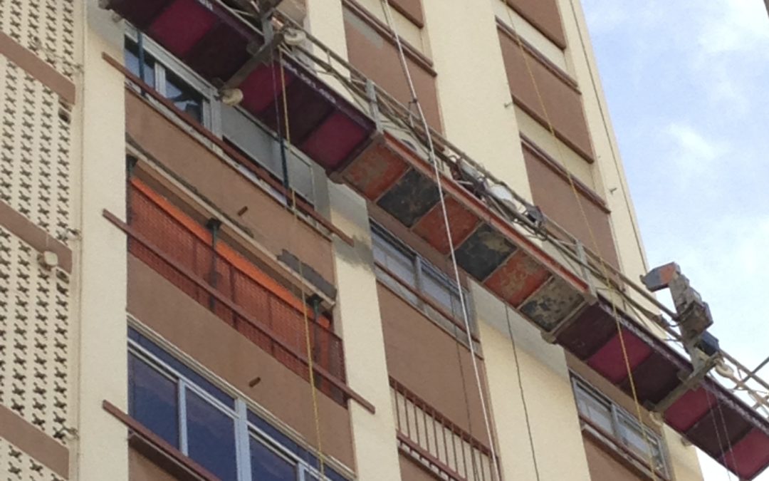 Rehabilitación Fachada Edificio La Hispano