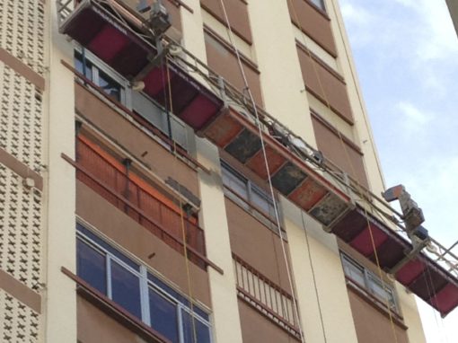 Rehabilitación Fachada Edificio La Hispano